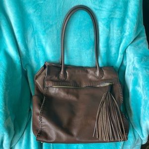 HOBO International Lure Leather Tote